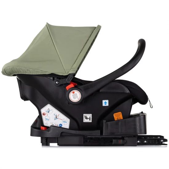 Carucior copii 3 in 1 Chipolino Vista Basil