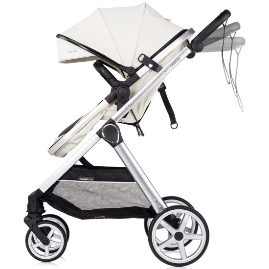 Carucior copii 3 in 1 Chipolino Vista Biscotta