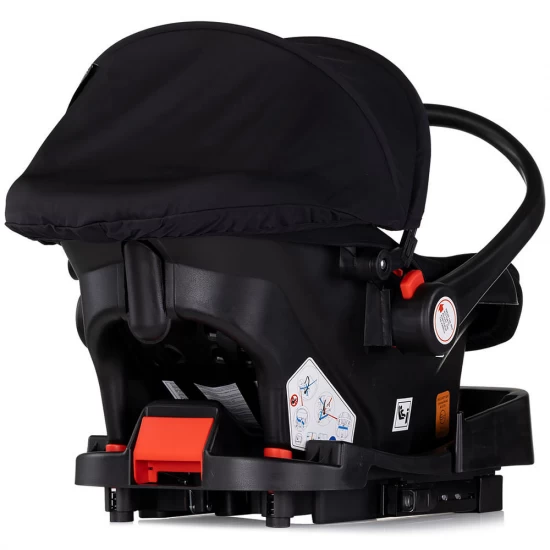 Carucior copii 3 in 1 Chipolino Vista Blackberry