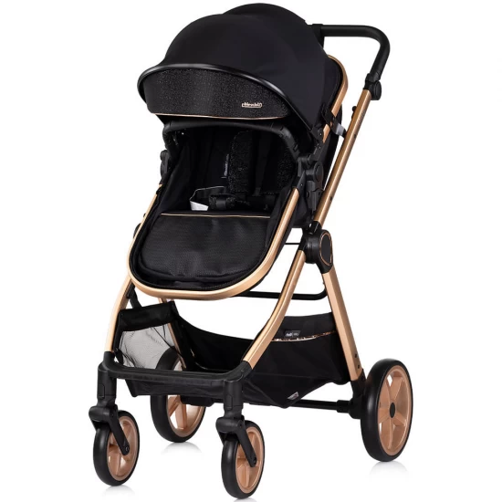 Carucior copii 3 in 1 Chipolino Vista Blackberry