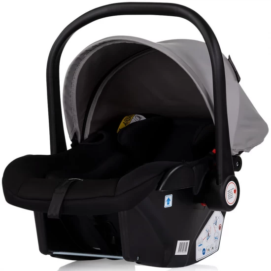 Carucior copii 3 in 1 Chipolino Vista Cloud Grey