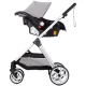 Carucior copii 3 in 1 Chipolino Vista Cloud Grey