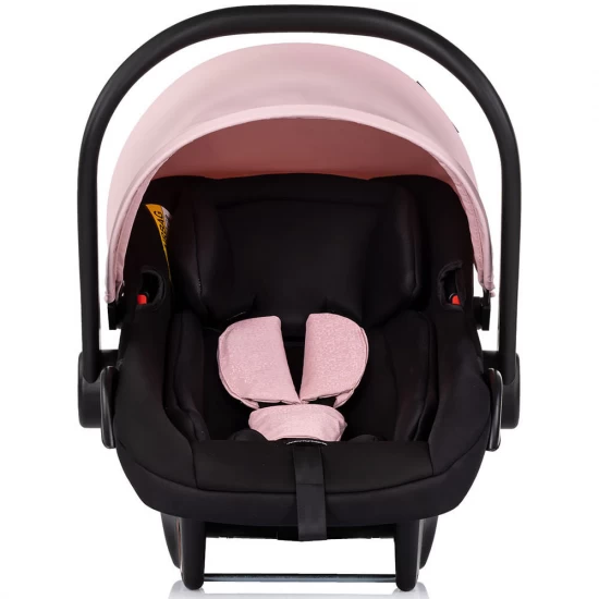 Carucior copii 3 in 1 Chipolino Vista Pink Marshmallow