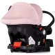 Carucior copii 3 in 1 Chipolino Vista Pink Marshmallow