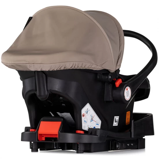 Carucior copii 3 in 1 Chipolino Vista Tiramisu