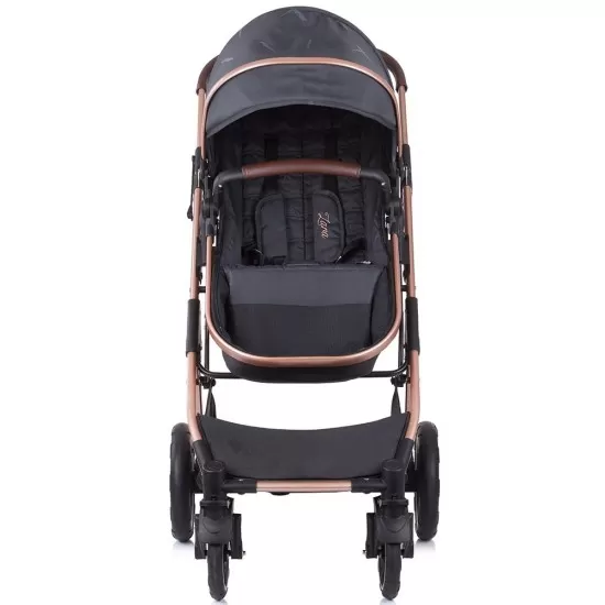 Carucior copii 3 in 1 Chipolino Zara Anthracite Carucior copii 3 in 1 Chipolino Zara Anthracite