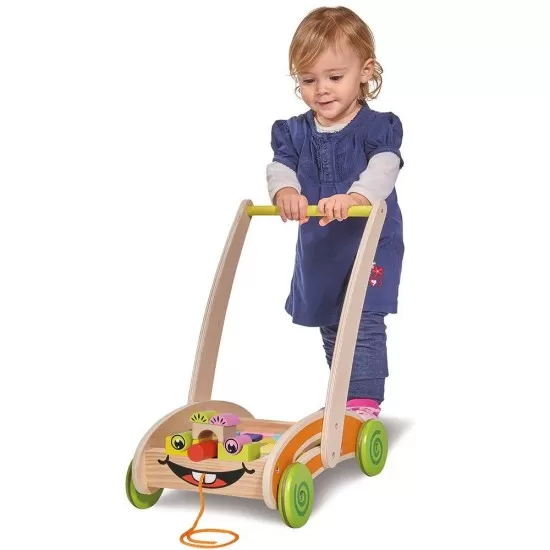 Carucior Eichhorn Activity Walker cu 35 cuburi Carucior Eichhorn Activity Walker cu 35 cuburi