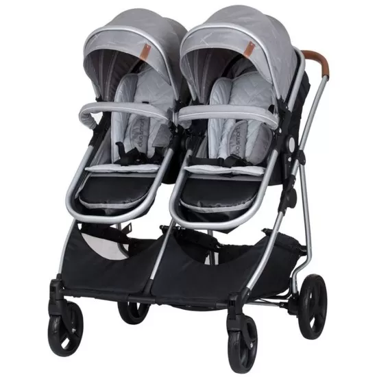 Carucior gemeni Chipolino Duo Smart 2 in 1 Anthracite Carucior gemeni Chipolino Duo Smart 2 in 1 Anthracite