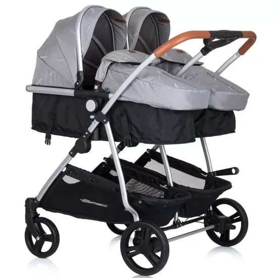 Carucior gemeni Chipolino Duo Smart 2 in 1 Anthracite Carucior gemeni Chipolino Duo Smart 2 in 1 Anthracite