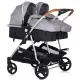 Carucior gemeni Chipolino Duo Smart 2 in 1 Anthracite Carucior gemeni Chipolino Duo Smart 2 in 1 Anthracite