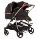 Carucior gemeni Chipolino Duo Smart 2 in 1 Ebony
