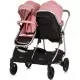 Carucior gemeni Chipolino Duo Smart 2 in 1 Flamingo Carucior gemeni Chipolino Duo Smart 2 in 1 Flamingo