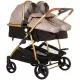 Carucior gemeni Chipolino Duo Smart 2 in 1 Golden Beige Carucior gemeni Chipolino Duo Smart 2 in 1 Golden Beige