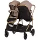 Carucior gemeni Chipolino Duo Smart 2 in 1 Golden Beige Carucior gemeni Chipolino Duo Smart 2 in 1 Golden Beige