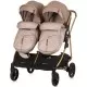 Carucior gemeni Chipolino Duo Smart 2 in 1 Golden Beige Carucior gemeni Chipolino Duo Smart 2 in 1 Golden Beige