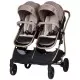 Carucior gemeni Chipolino Duo Smart 2 in 1 humus Carucior gemeni Chipolino Duo Smart 2 in 1 humus