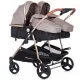 Carucior gemeni Chipolino Duo Smart 2 in 1 humus Carucior gemeni Chipolino Duo Smart 2 in 1 humus