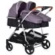 Carucior gemeni Chipolino Duo Smart 2 in 1 lilac Carucior gemeni Chipolino Duo Smart 2 in 1 lilac