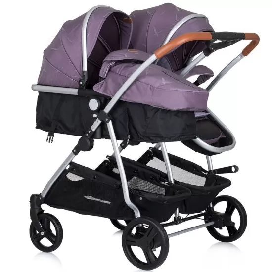 Carucior gemeni Chipolino Duo Smart 2 in 1 lilac Carucior gemeni Chipolino Duo Smart 2 in 1 lilac
