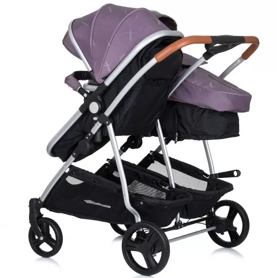 Carucior gemeni Chipolino Duo Smart 2 in 1 lilac Carucior gemeni Chipolino Duo Smart 2 in 1 lilac
