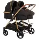 Carucior gemeni Chipolino Duo Smart 2 in 1 Obsidian Leaves Carucior gemeni Chipolino Duo Smart 2 in 1 Obsidian Leaves