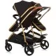 Carucior gemeni Chipolino Duo Smart 2 in 1 Obsidian Leaves Carucior gemeni Chipolino Duo Smart 2 in 1 Obsidian Leaves