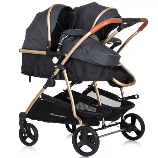Carucior gemeni Chipolino Duo Smart 2 in 1 Raven Carucior gemeni Chipolino Duo Smart 2 in 1 Raven