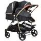 Carucior gemeni Chipolino Duo Smart 2 in 1 Raven Carucior gemeni Chipolino Duo Smart 2 in 1 Raven
