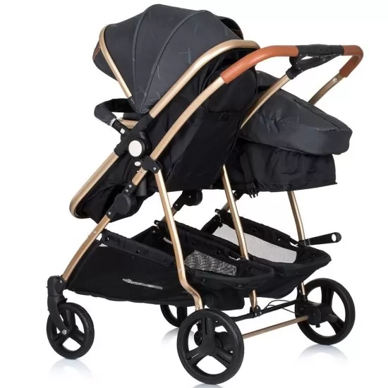 Carucior gemeni Chipolino Duo Smart 2 in 1 Raven Carucior gemeni Chipolino Duo Smart 2 in 1 Raven