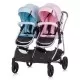 Carucior gemeni 2 in 1 Chipolino Duo Smart Rose Water Sky Carucior gemeni 2 in 1 Chipolino Duo Smart Rose Water Sky