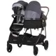 Carucior gemeni Chipolino Duo Smart 2 in 1 Silver Grey Carucior gemeni Chipolino Duo Smart 2 in 1 Silver Grey