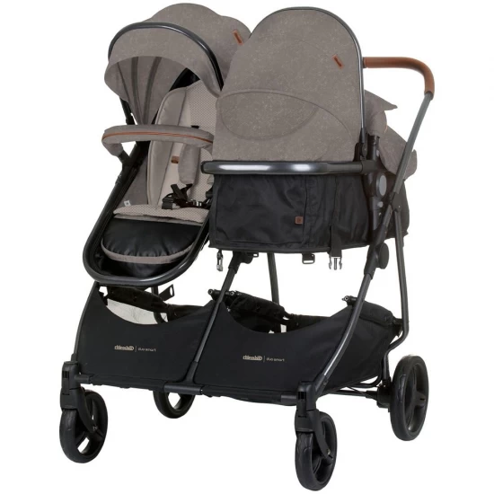 Carucior gemeni Chipolino Duo Smart 2 in 1 Tiramisu Carucior gemeni Chipolino Duo Smart 2 in 1 Tiramisu