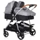 Carucior gemeni Chipolino Duo Smart 3 in 1 Anthracite Carucior gemeni Chipolino Duo Smart 3 in 1 Anthracite