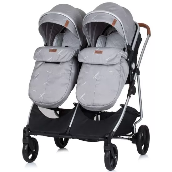 Carucior gemeni Chipolino Duo Smart 3 in 1 Anthracite Carucior gemeni Chipolino Duo Smart 3 in 1 Anthracite