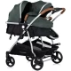 Carucior gemeni Chipolino Duo Smart 3 in 1 Basil Carucior gemeni Chipolino Duo Smart 3 in 1 Basil