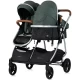 Carucior gemeni Chipolino Duo Smart 3 in 1 Basil Carucior gemeni Chipolino Duo Smart 3 in 1 Basil