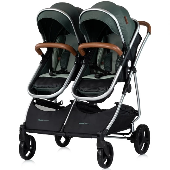 Carucior gemeni Chipolino Duo Smart 3 in 1 Basil Carucior gemeni Chipolino Duo Smart 3 in 1 Basil