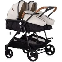 Carucior gemeni Chipolino Duo Smart 3 in 1 Biscotta