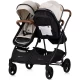 Carucior gemeni Chipolino Duo Smart 3 in 1 Biscotta Carucior gemeni Chipolino Duo Smart 3 in 1 Biscotta
