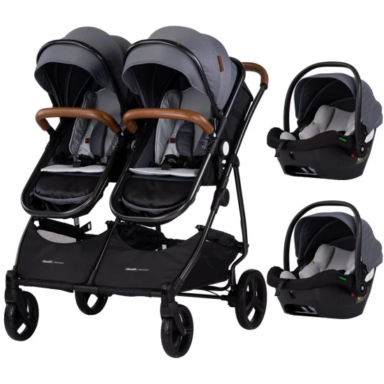 Carucior gemeni Chipolino Duo Smart 3 in 1 Cloud Carucior gemeni Chipolino Duo Smart 3 in 1 Cloud