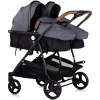 Carucior gemeni Chipolino Duo Smart 3 in 1 Cloud