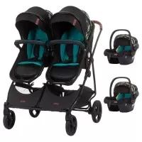 Carucior gemeni Chipolino Duo Smart 3 in 1 Exotic