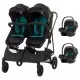 Carucior gemeni Chipolino Duo Smart 3 in 1 Exotic Carucior gemeni Chipolino Duo Smart 3 in 1 Exotic