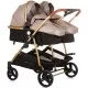 Carucior gemeni 3 in 1 Chipolino Duo Smart Golden Beige Carucior gemeni 3 in 1 Chipolino Duo Smart Golden Beige
