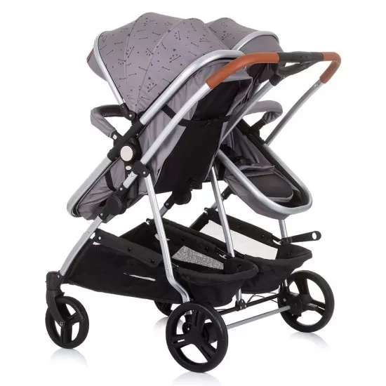 Carucior gemeni Chipolino Duo Smart 3 in 1 Graphite Carucior gemeni Chipolino Duo Smart 3 in 1 Graphite