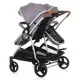 Carucior gemeni Chipolino Duo Smart 3 in 1 Graphite Carucior gemeni Chipolino Duo Smart 3 in 1 Graphite