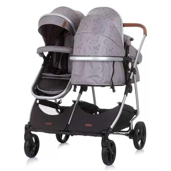 Carucior gemeni Chipolino Duo Smart 3 in 1 Graphite Carucior gemeni Chipolino Duo Smart 3 in 1 Graphite