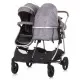 Carucior gemeni Chipolino Duo Smart 3 in 1 Graphite Carucior gemeni Chipolino Duo Smart 3 in 1 Graphite