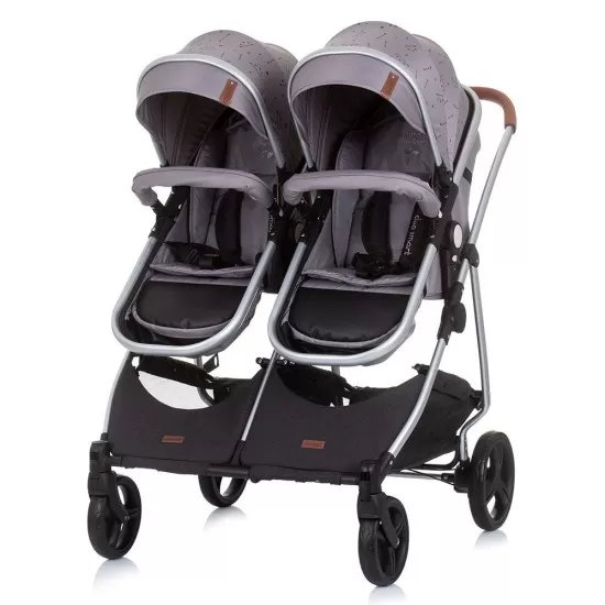 Carucior gemeni Chipolino Duo Smart 3 in 1 Graphite Carucior gemeni Chipolino Duo Smart 3 in 1 Graphite
