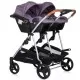 Carucior gemeni Chipolino Duo Smart 3 in 1 Lilac Carucior gemeni Chipolino Duo Smart 3 in 1 Lilac